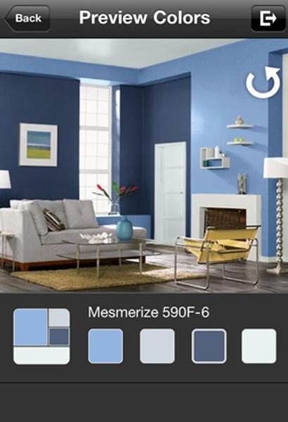 اختر اللون المناسب لطلاء غرفتك عبر تطبيق "Color Smart"